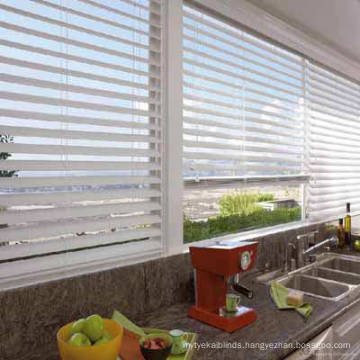 MSJ decorative sunscreen roller blinds Manual & Motorized eletric shangri-la curtain roller blinds